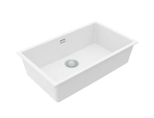 Мойка для кухни OMNI 40 GRANITAL ARCTIC-G11  750x450x198 с сифоном(1150058)