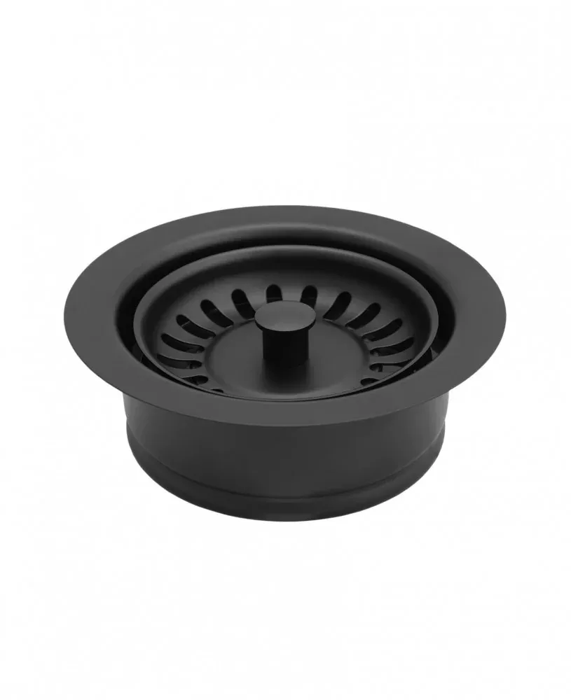 Металическая горловина в сборе с ситечком для вставки. цвет черный (LB9143+LB9138)