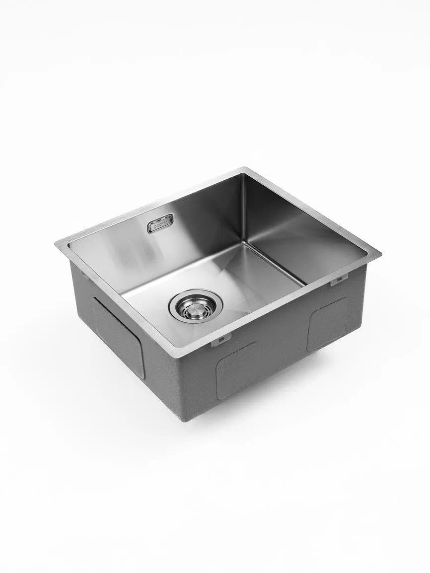 Мойка Grandex Aqua PROLINE 49, 490х440х200, (504060)