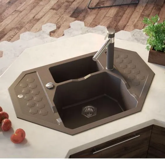 Кварцевые мойки Alveus