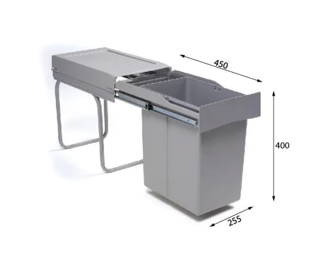 Система сортировки мусора ALBIO 20 1X21 L+0,5 L ALVEUS (1090334)