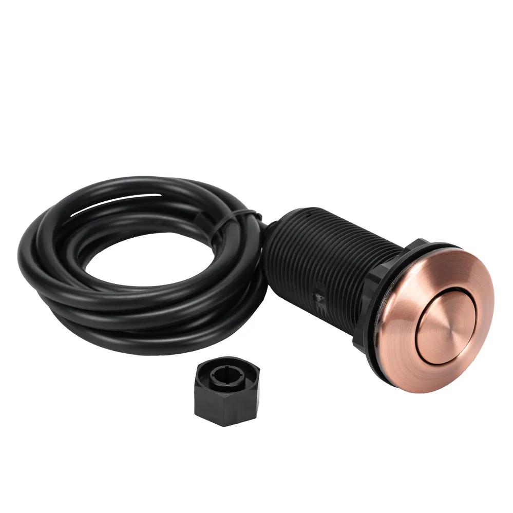 Кнопка пневматическая ВКЛ/ВЫКЛ, цвет бронза (Copper)