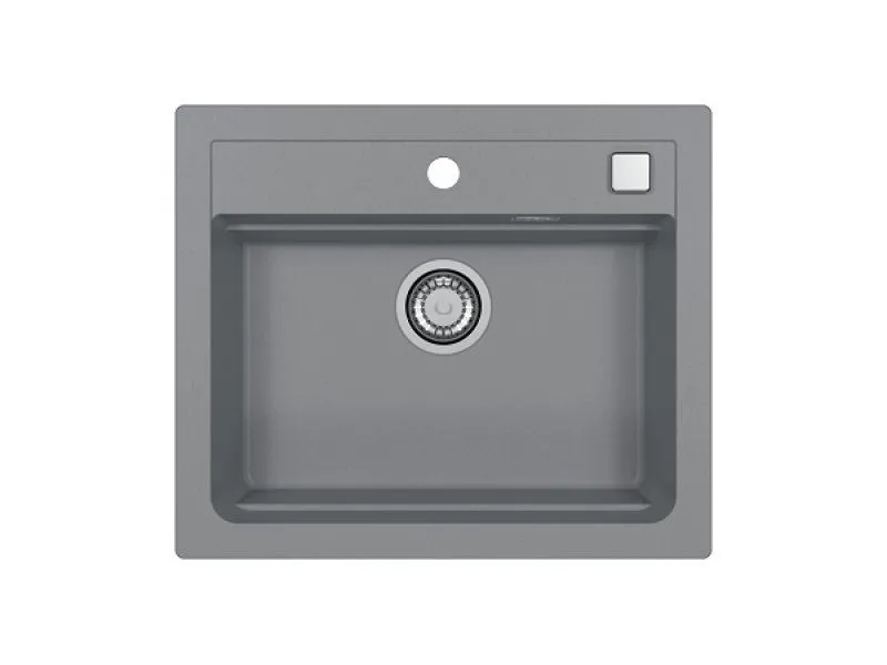 Мойка ALVEUS GRANITAL ATROX 30 CONCRETE - G81 590 X  500  1X в комплекте с сифоном 1132823 (1131995)