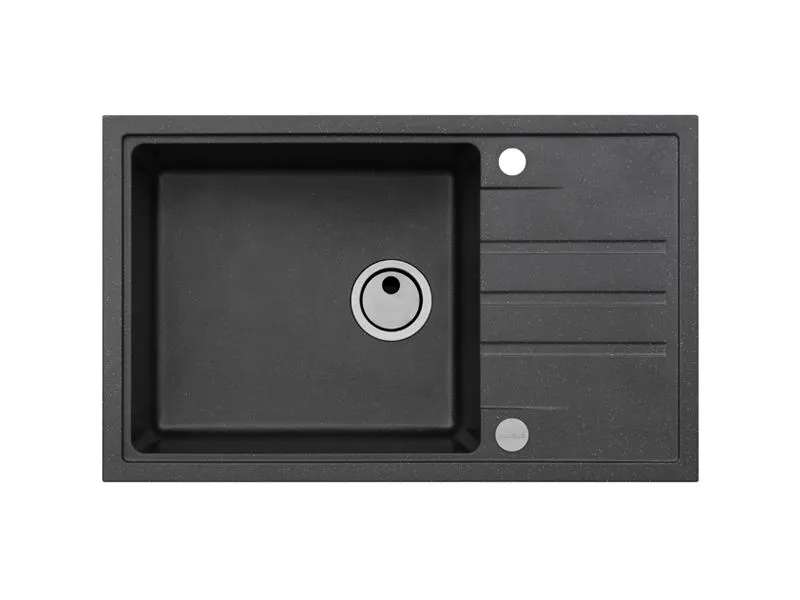 Мойка INTERMEZZO 130 GRANITAL CARBON - G91 780X480X200 1X в компл.с сифоном 111729,