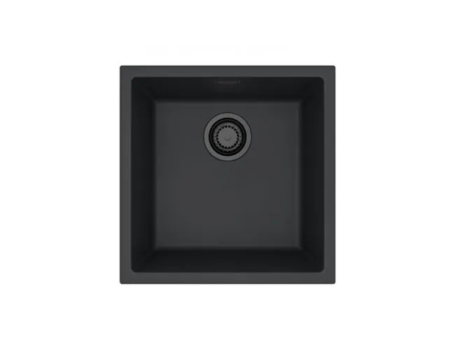 Мойка для кухни OMNI 20 GRANITAL DEEP BLACK-G90 BE 450x450x198 с сифоном(1150050)