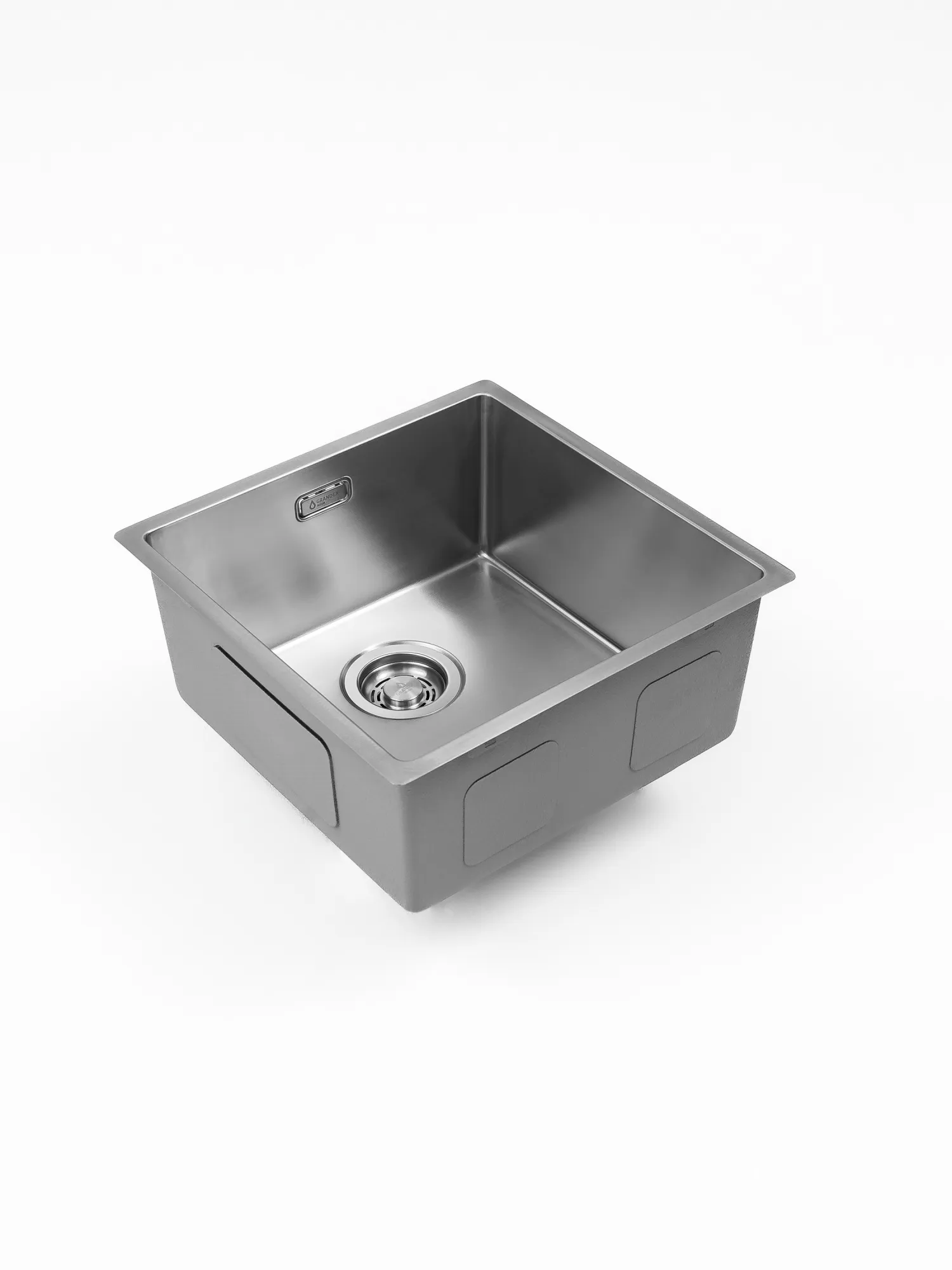 Мойка Grandex Aqua OPTIMA 44, 440х440х200, сифон в комплекте (501135)