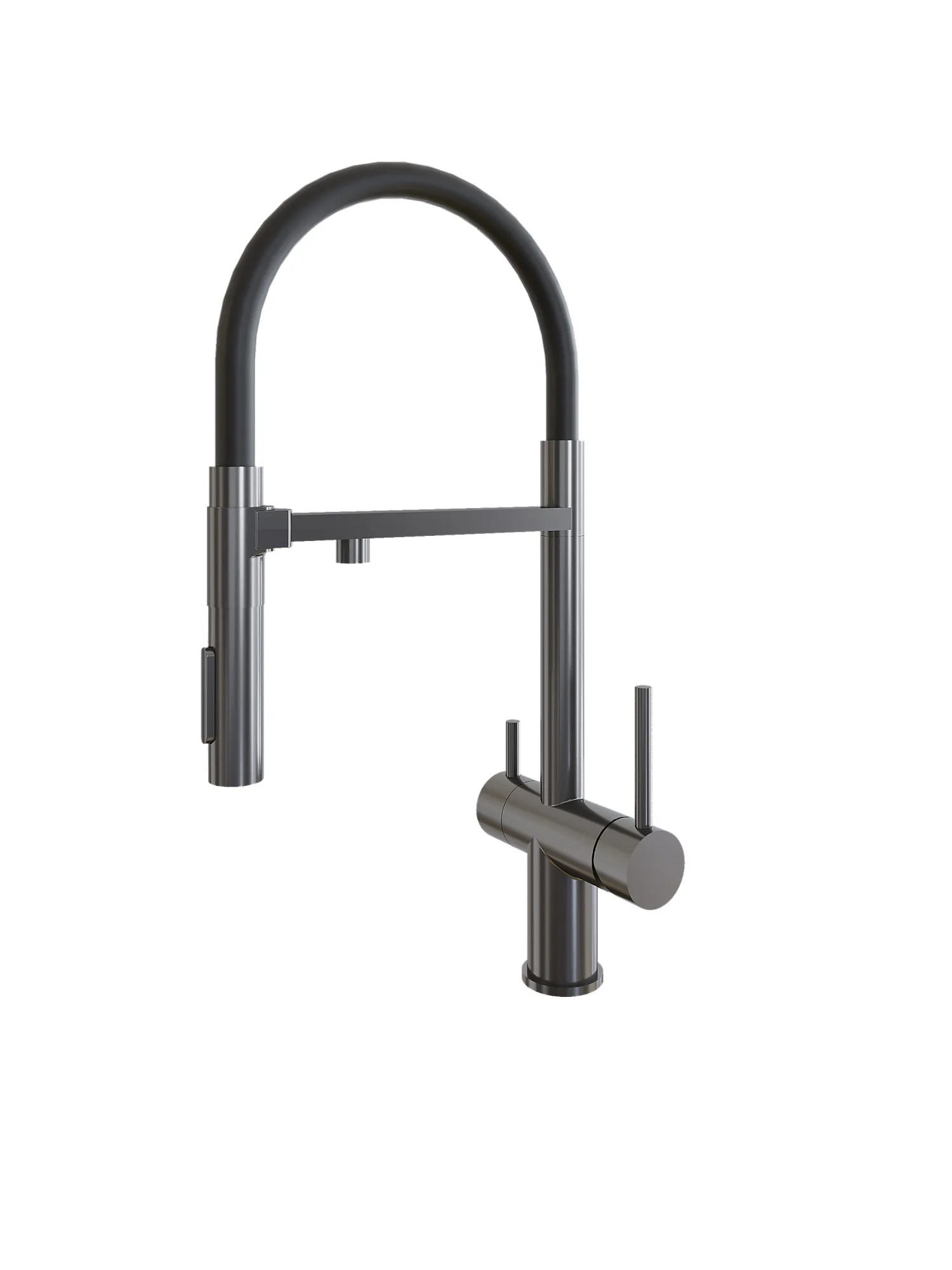 Смеситель кухонный Grandex Aqua Choice-S ANTHRACITE (9020153)