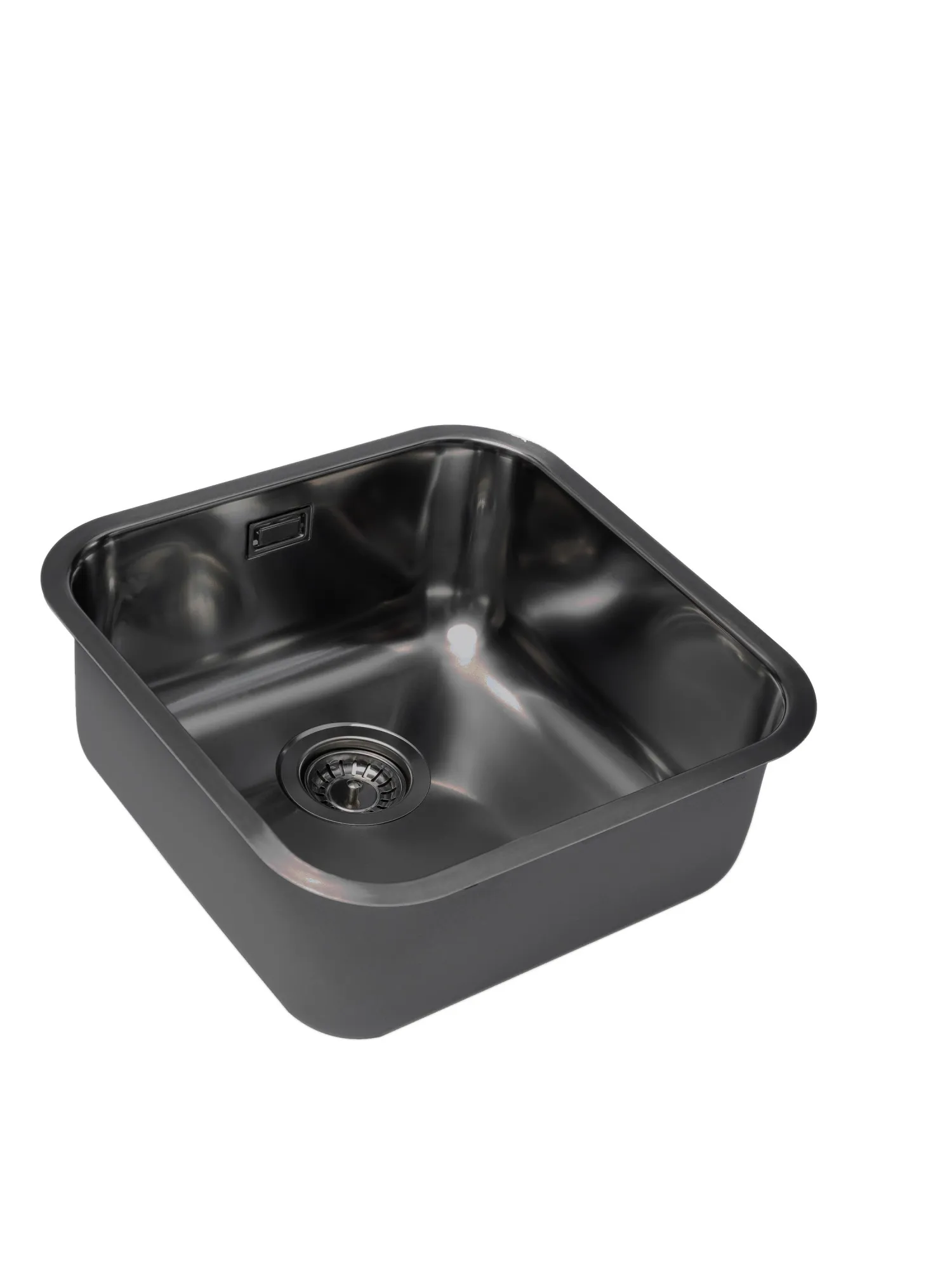 Мойка Grandex Aqua SELECT 44 ANTHRACITE, 445х445х200, сифон в комплекте (2003333)