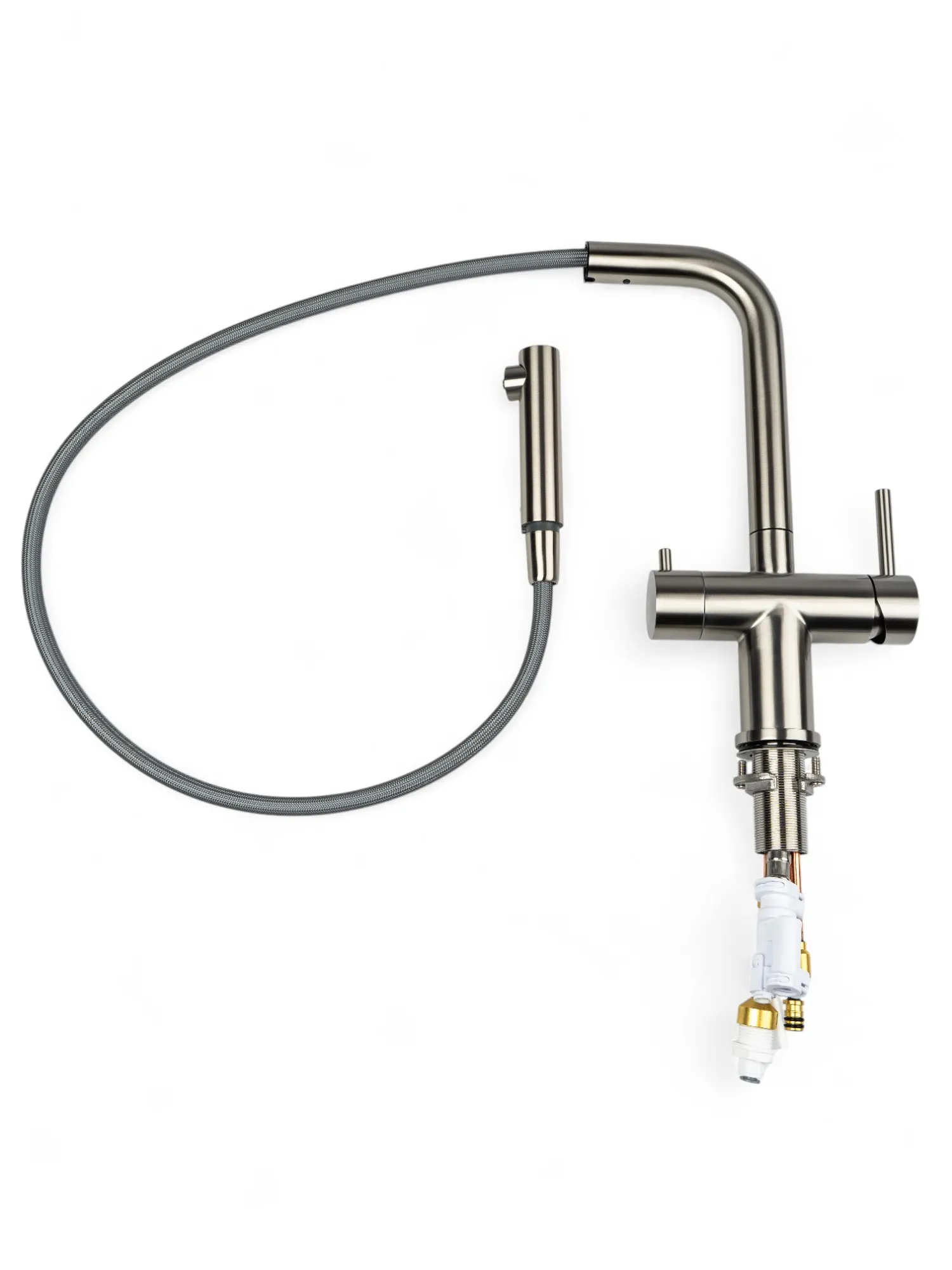 Смеситель кухонный Grandex Aqua Handy-P SAT (902096)