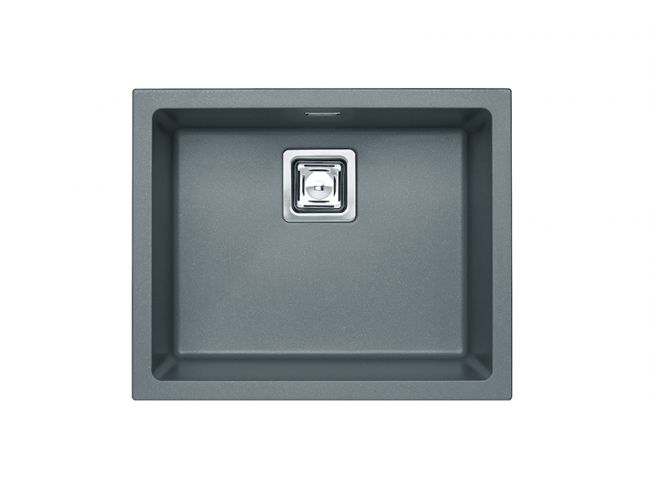 Мойка ALVEUS QUADRIX 50 GRANITAL+ STEEL-G04M 560X460X200 с сифоном 1133398 (1108037)