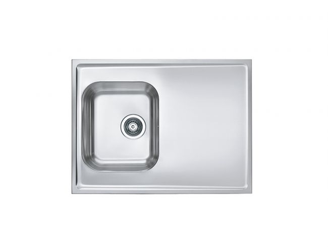 Мойка CLASSIC PRO 30 SAT-90 800X600 1X L/ I  в комплекте с сифоном 1130551,