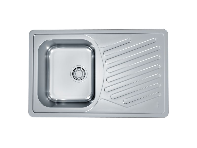 Мойка ELEGANT 30 SAT 90 FI 810X510 в комплекте с сифоном 1130551,
