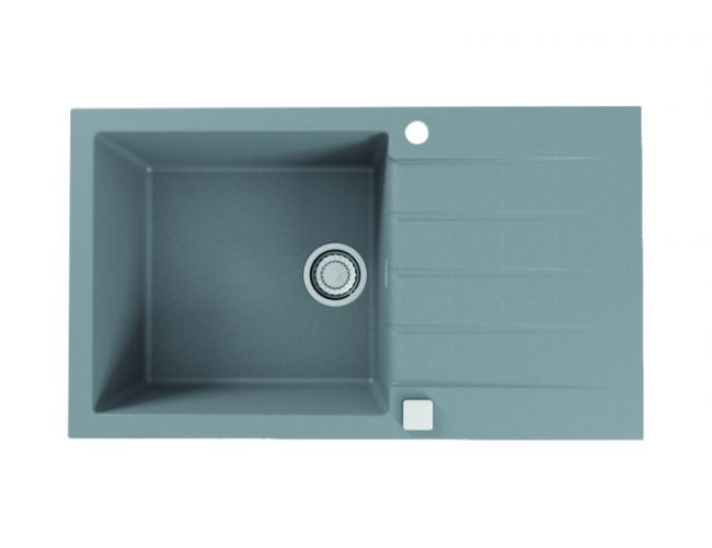 Мойка ALVEUS GRANITAL CADIT 40 CONCRETE - G81 860 X 500 1X в комплекте с сифоном 1132823 (1132030)