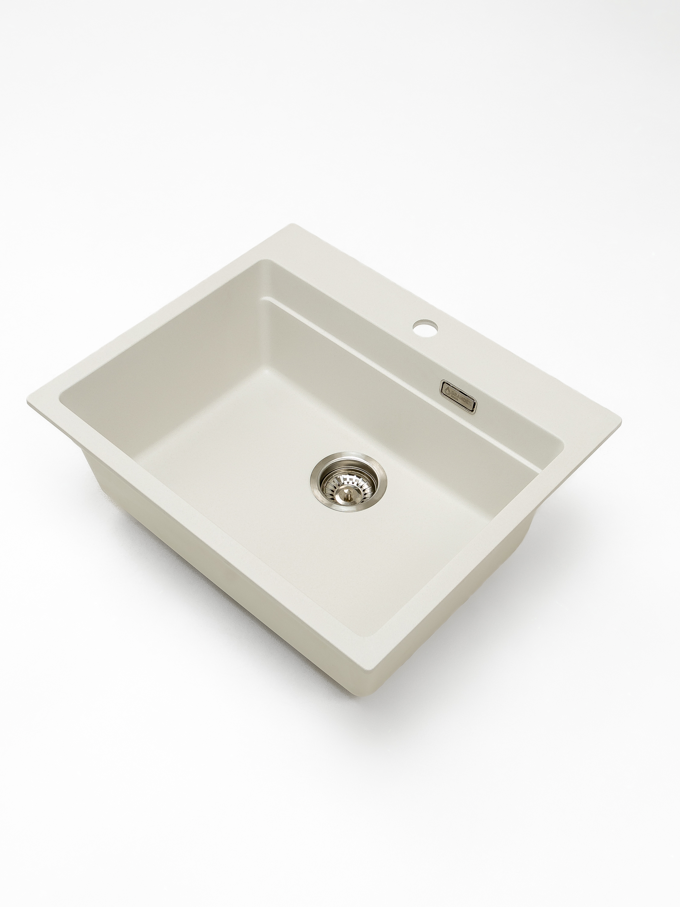 Кухонная мойка Grandex Aqua COMFORT 60F ARCTIC (500501)