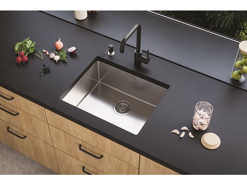 Мойка KOMBINO 50 SAT-90 500X400X195  в комплекте с сифоном 1130550 без коробки (1150432)