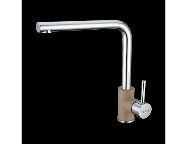Смеситель для мойки ALVEUS SELMA G55 BEIGE,