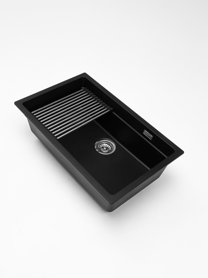 Мойка Grandex Aqua COMFORT 73U КВАРЦ (без ролл-мата)