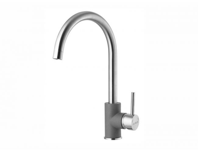 Смеситель для мойки ALVEUS ELZA G04M STEEL,
