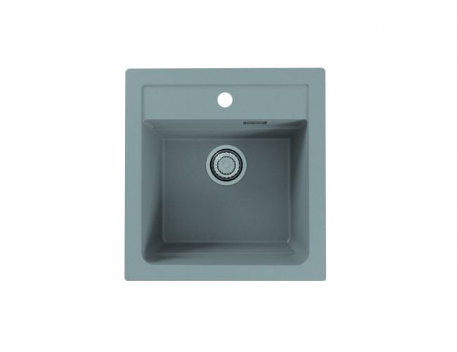 Мойка ALVEUS GRANITAL ATROX 20 CONCRETE - G81 470 X  500  1X в комплекте с сифоном 1132823 (1131989)