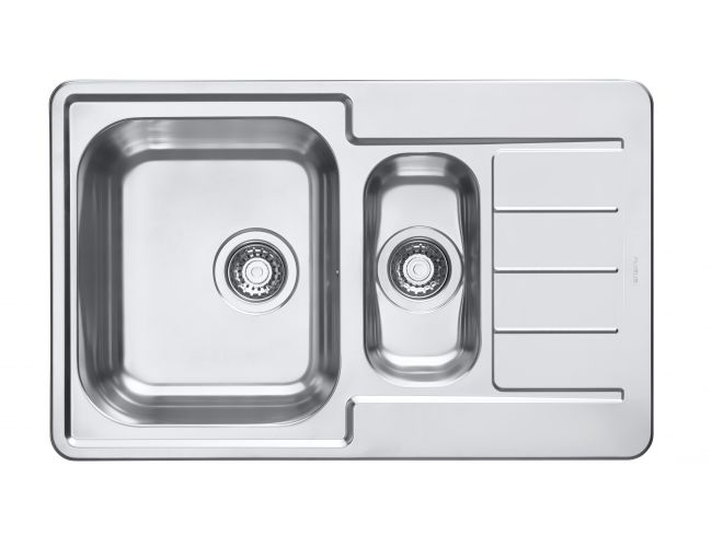 Мойка LINE MAXIM 70 SAT-90 795X505 в компл. с сифоном 1130555,