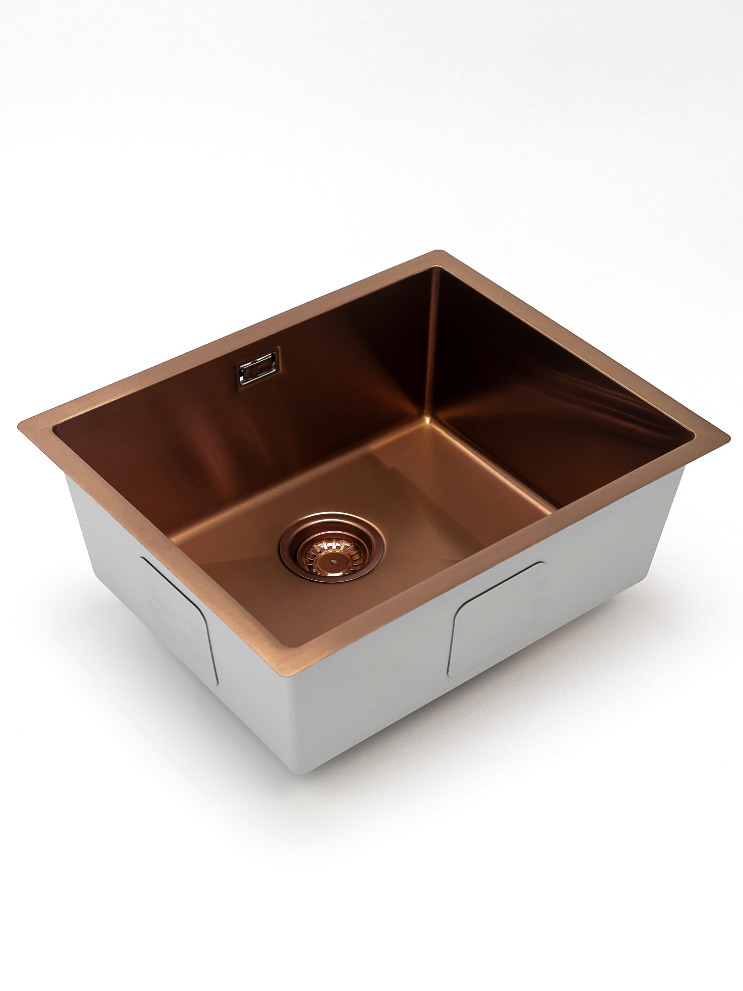 Мойка Grandex Aqua PROLINE 55 COPPER, 550х450х200, сифон в комплекте (3002062)