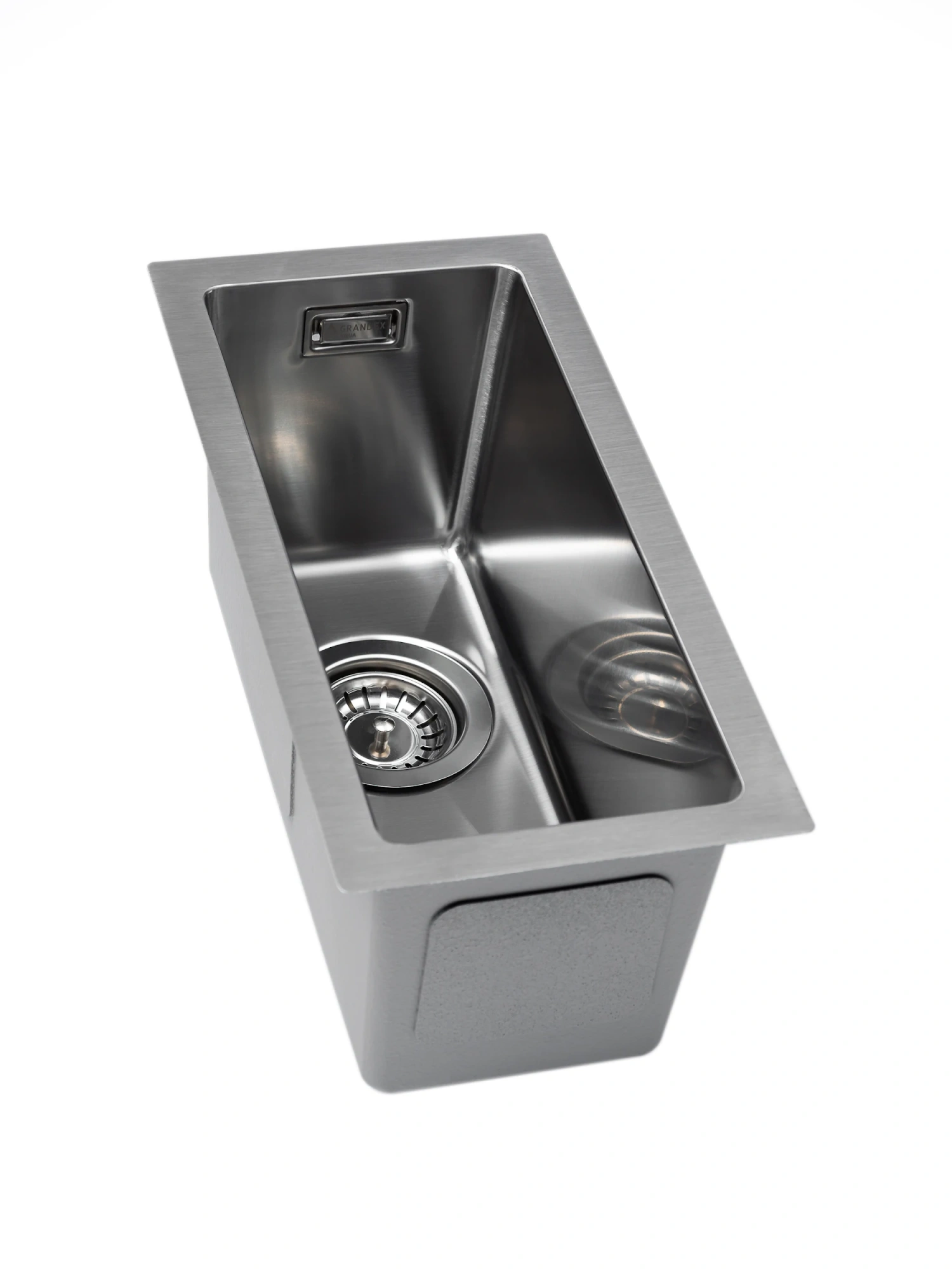 Мойка Grandex Aqua PROLINE 22, 220х450х200, сифон в комплекте (300209)