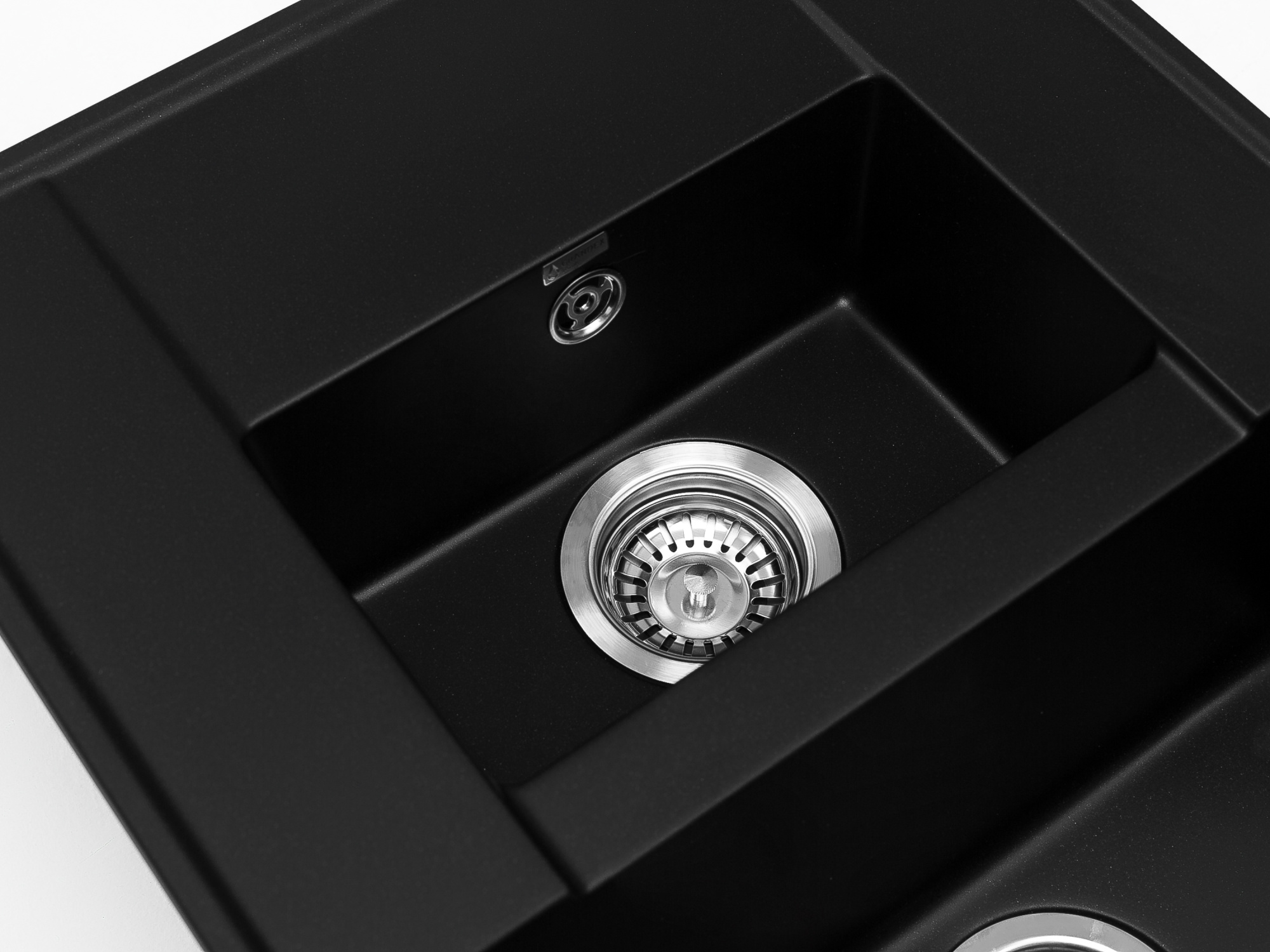 Кухонная мойка Grandex Aqua TOPLINE 78F BLACK METALIC (600115)